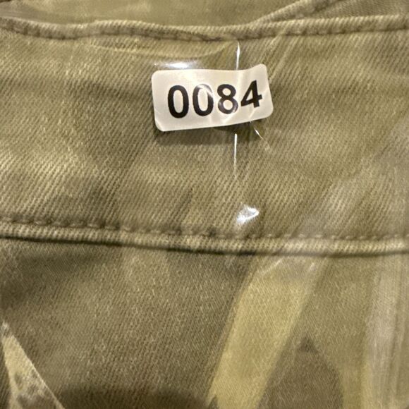 American Eagle Jeans Womens 14 LONG Green Denim Pants High Rise Jegging - Picture 14 of 14